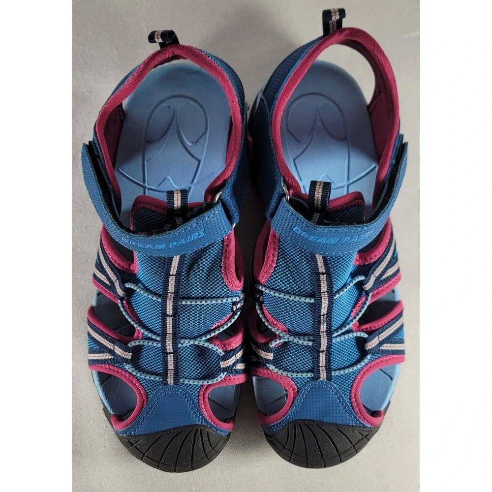 Dream Pairs Girls Size 5 Closed Toe Outdoor Summer Sandals‎ Water Shoes